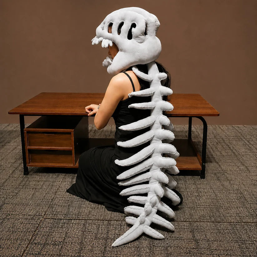 DEALZEN 3 D DINOSAUR SKELETON COSTUME