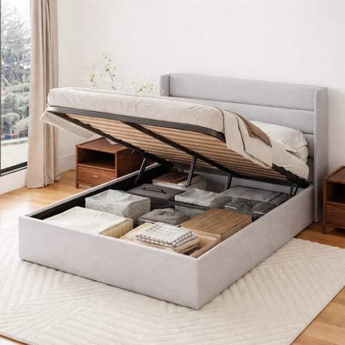 DEALZEN STORAGE BED