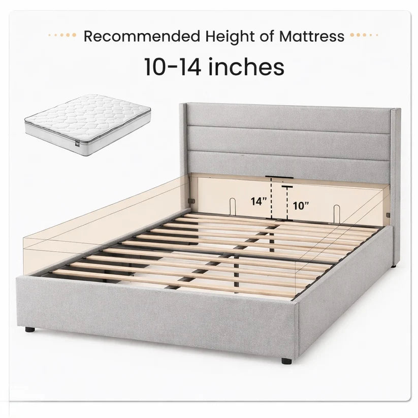 DEALZEN STORAGE BED