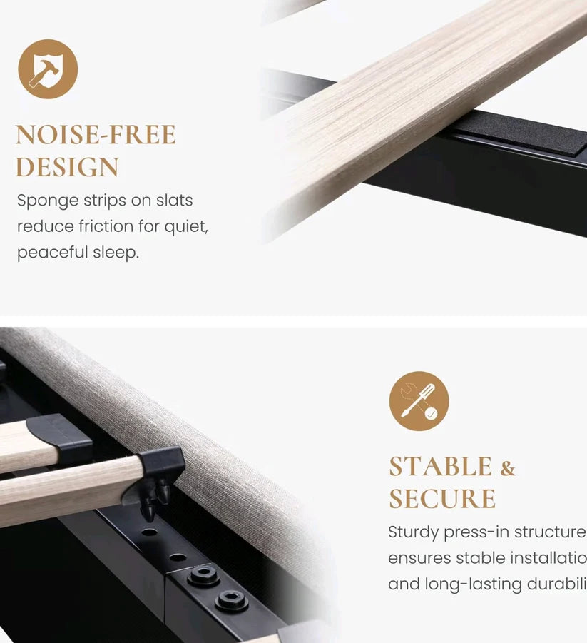 DEALZEN STORAGE BED
