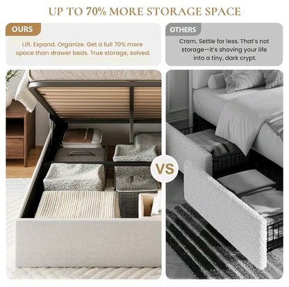 DEALZEN STORAGE BED