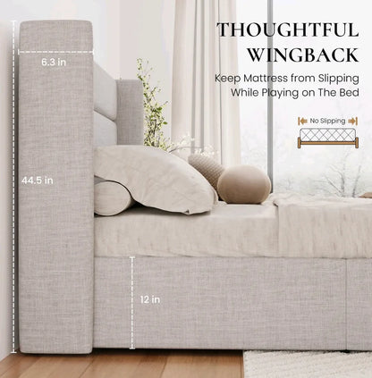 DEALZEN STORAGE BED