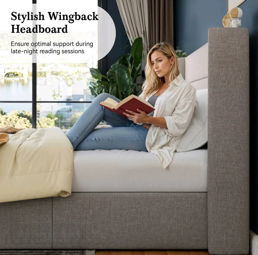 DEALZEN STORAGE BED